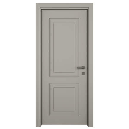 Porte 83cm - Pose fin de chantier - PREMIUM STEP GRIS CLAIR