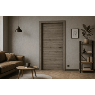 Porte 73cm - Pose fin de chantier - GRIS SONOMA